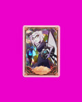 Hazbin Hotel Trading Cards Lute Maskless Cracked Ice Promo Card (PR-12)