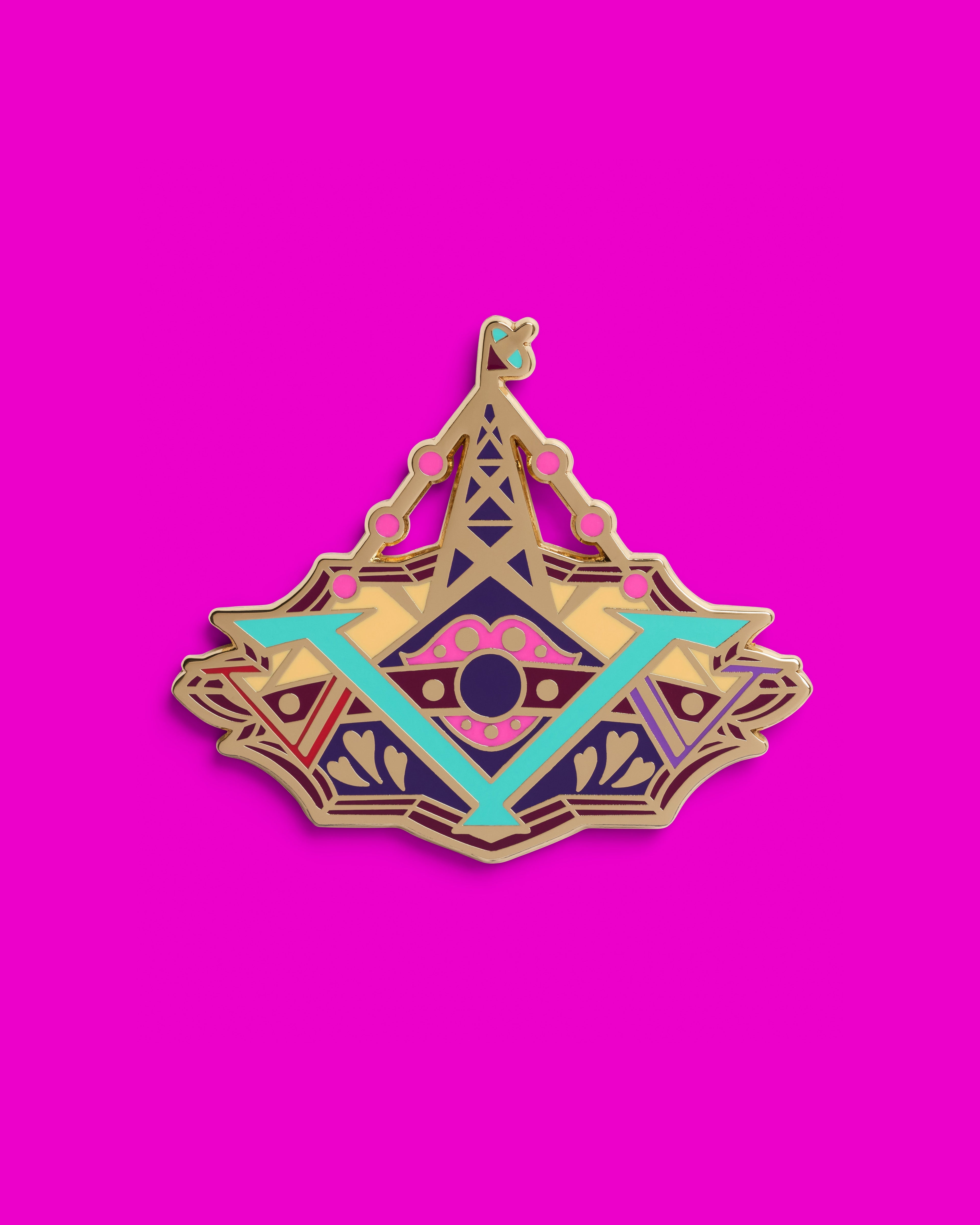 V Tower Pin