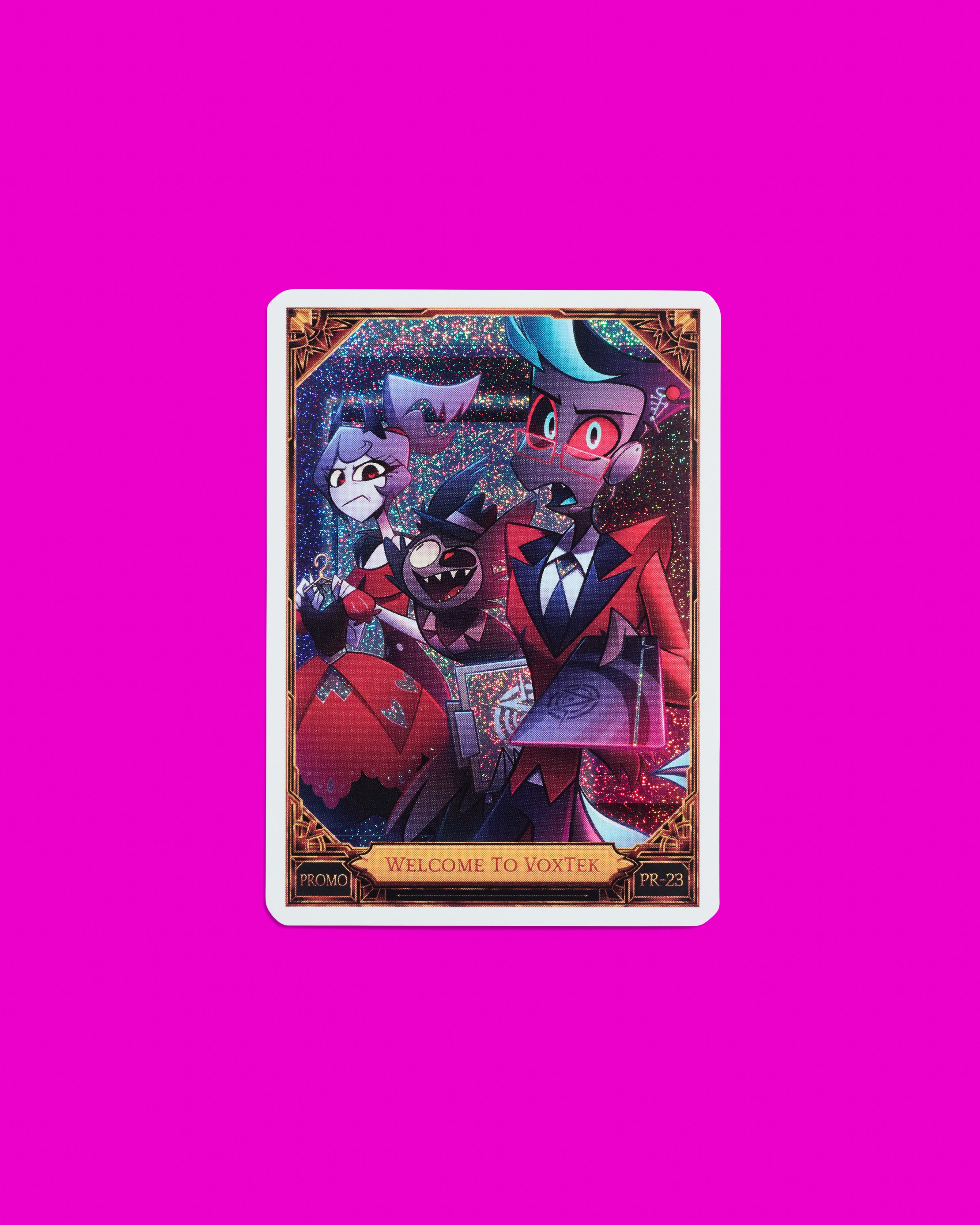 Hazbin Hotel Trading Cards Welcome To VoxTek Promo Card (PR-23)