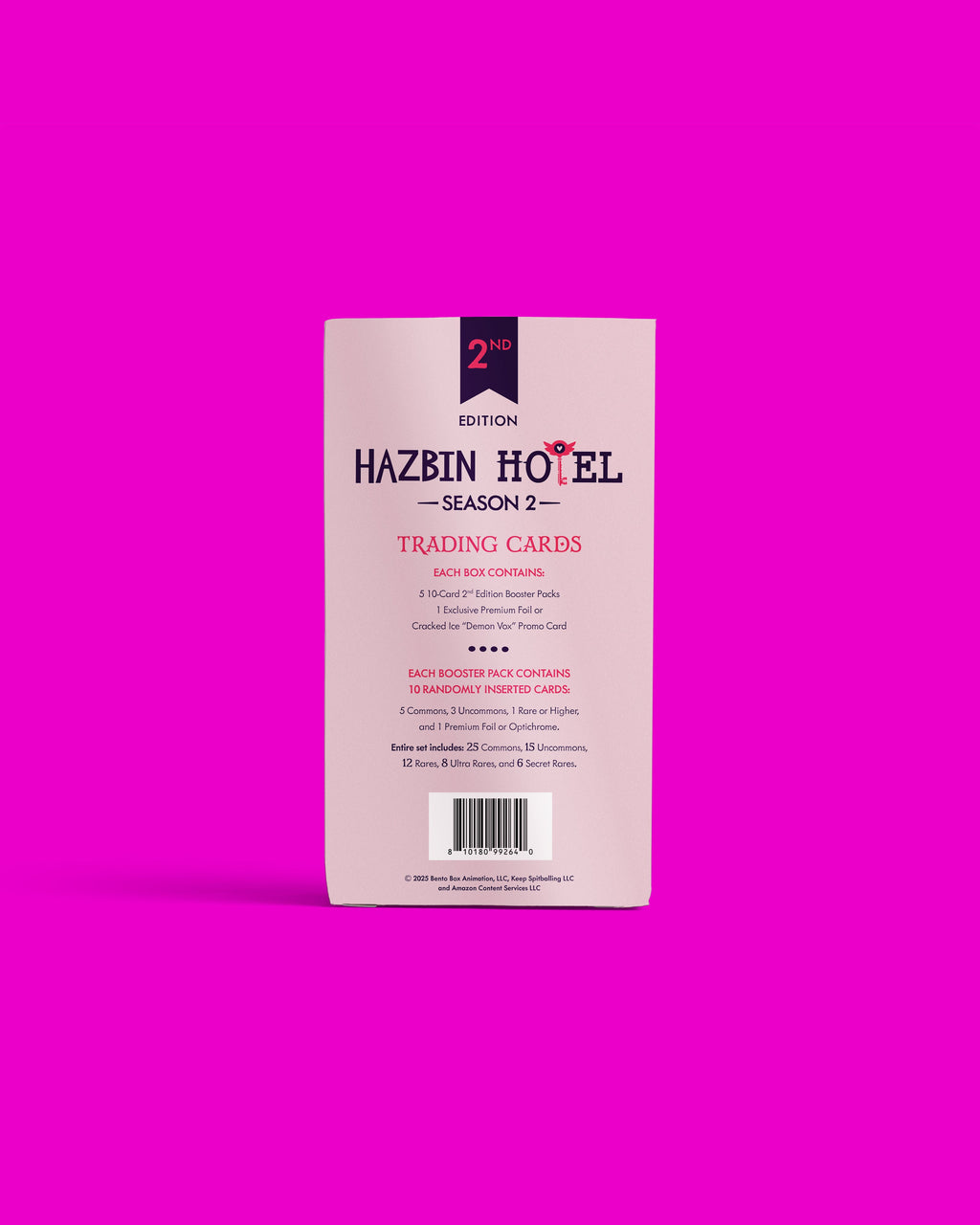 Hazbin Hotel Season Two Trading Cards 2nd Edition Blaster Box