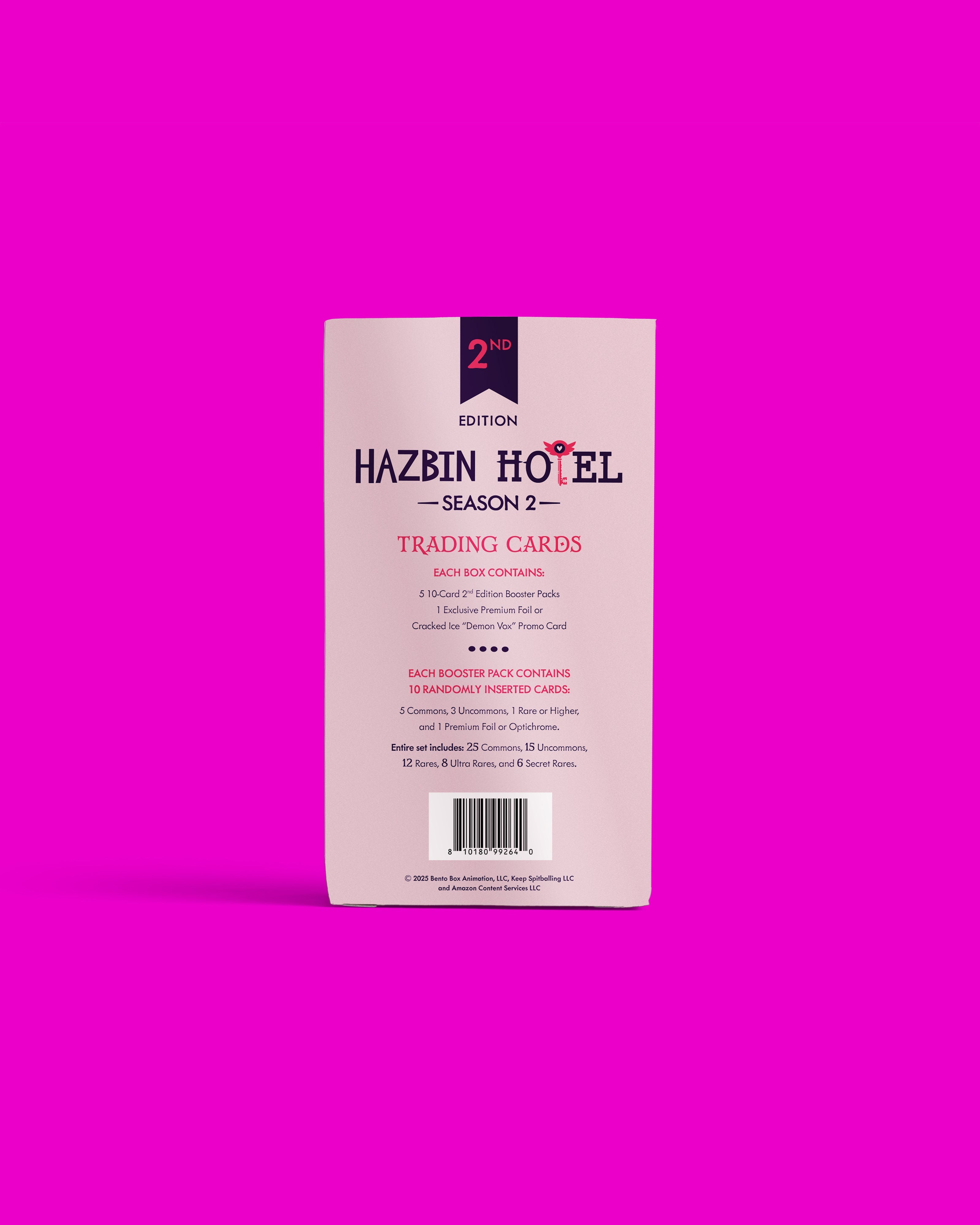 Hazbin Hotel Season Two Trading Cards 2nd Edition Blaster Box