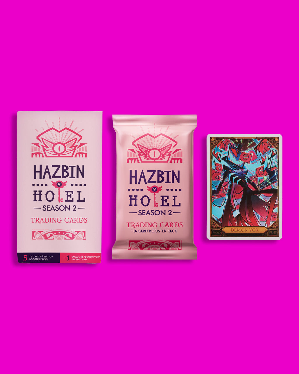 Hazbin Hotel Season Two Trading Cards 2nd Edition Blaster Box