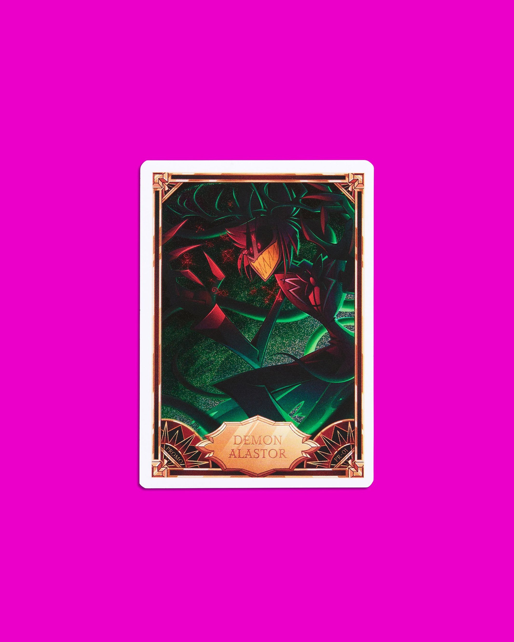 Hazbin Hotel Trading Cards Demon Alastor Promo Card (PR-01)