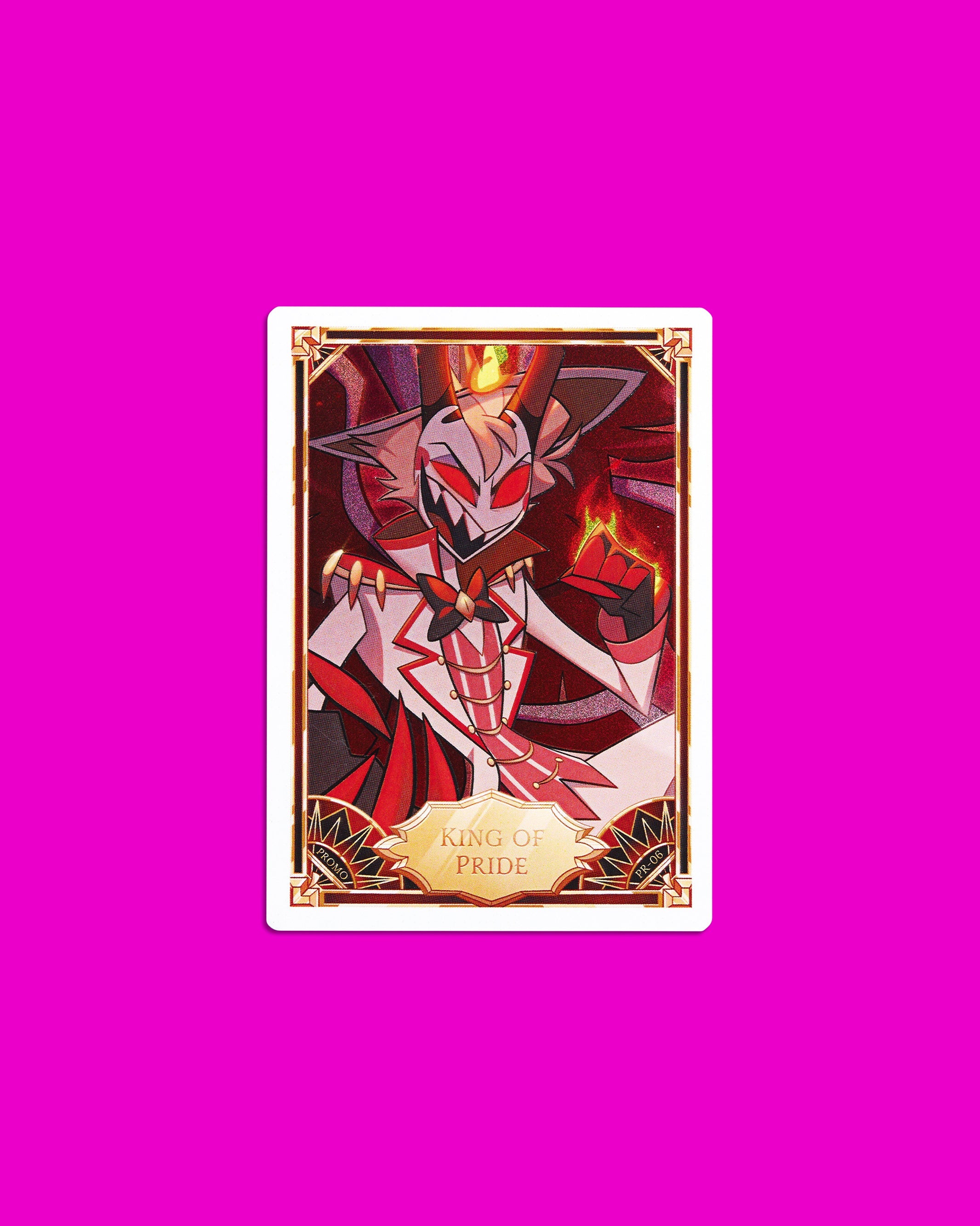 Hazbin Hotel Trading Cards King of Pride Promo Card (PR-06)