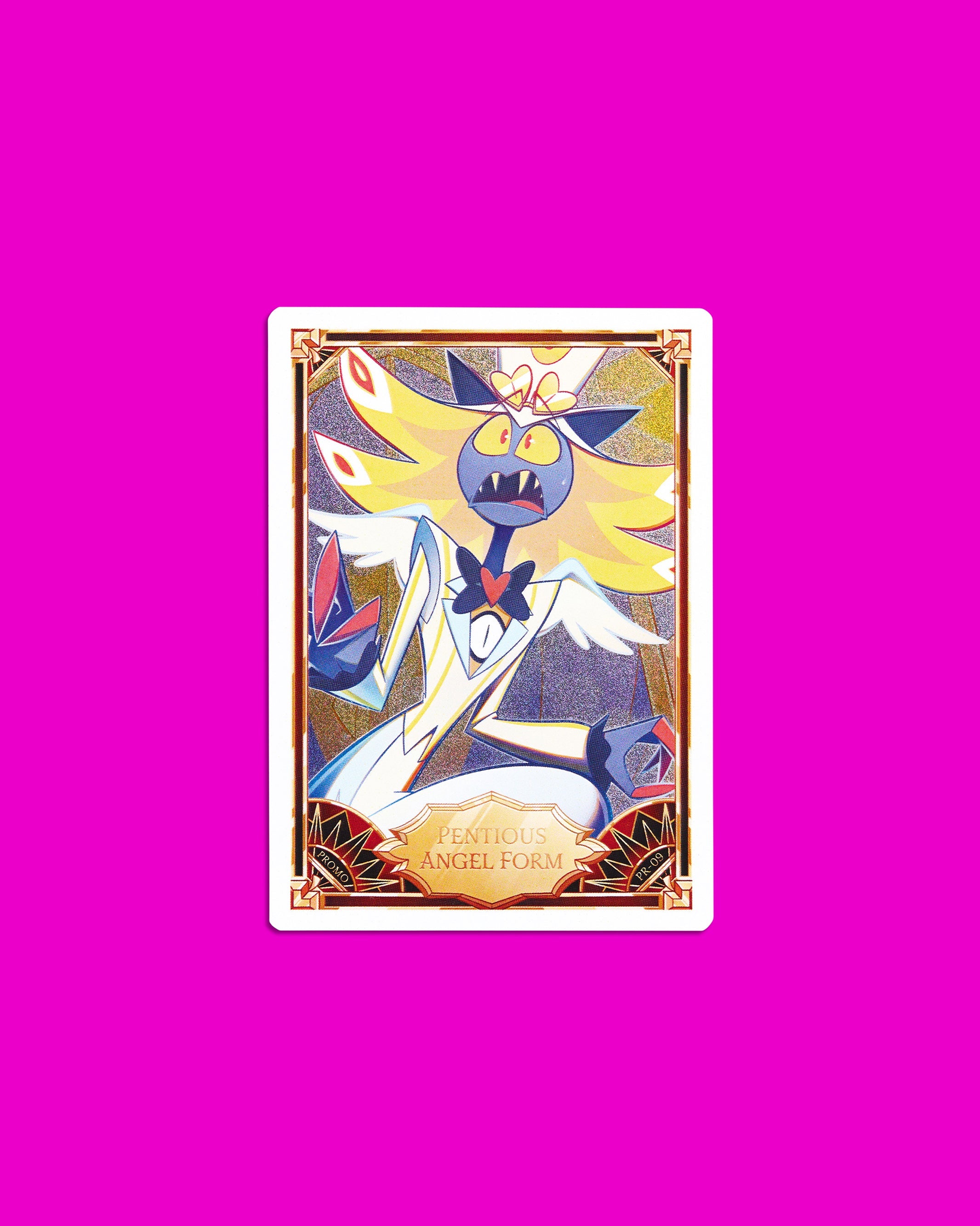 Hazbin Hotel Trading Cards Pentious Angel Form Promo Card (PR-09)