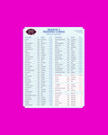 Hazbin Hotel Season Two Trading Cards Official Checklist